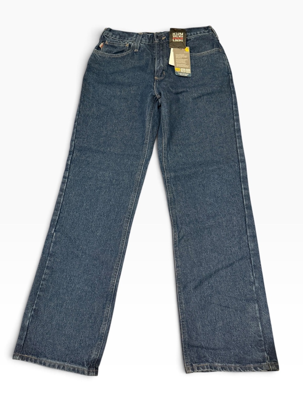 NWT Carhartt FR Signature Denim Dungaree Flame Resistant Jeans
FRB13 32x34